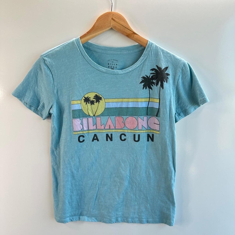Billabong Kids Teal Cancun Graphic Tee